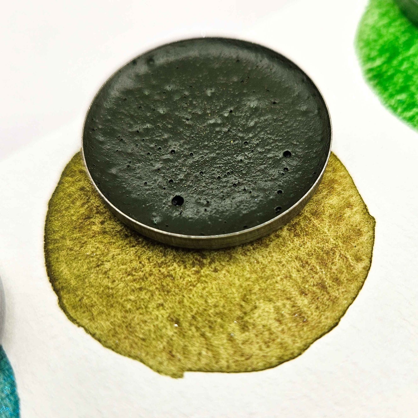 AQUARELLES ARTISANALES - VERTES