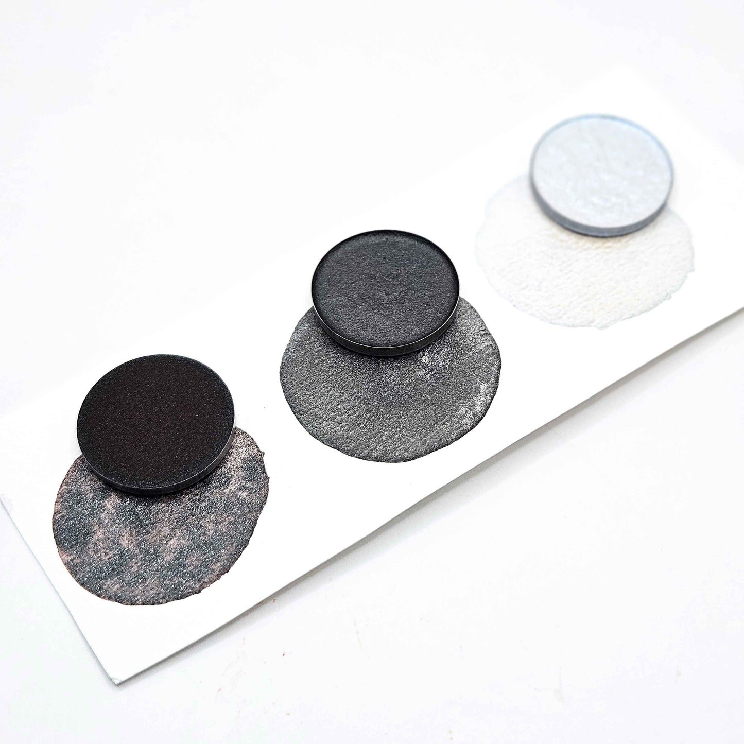 AQUARELLES ARTISANALES - BLANC et NOIR