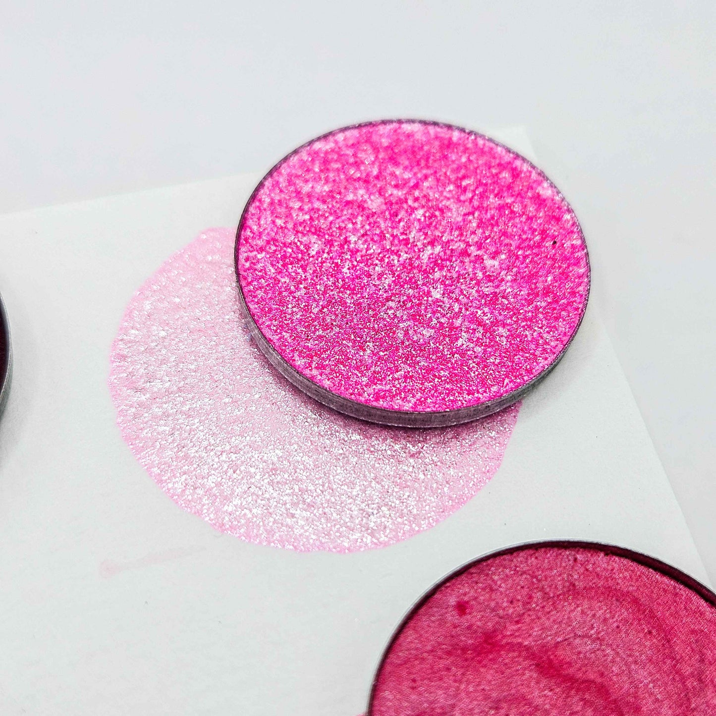AQUARELLES ARTISANALES - ROUGE et ROSE