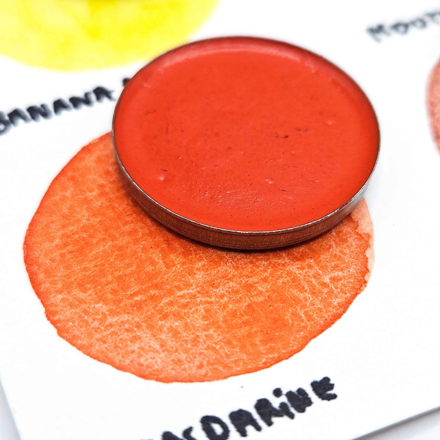 AQUARELLES ARTISANALES - JAUNES ET ORANGES