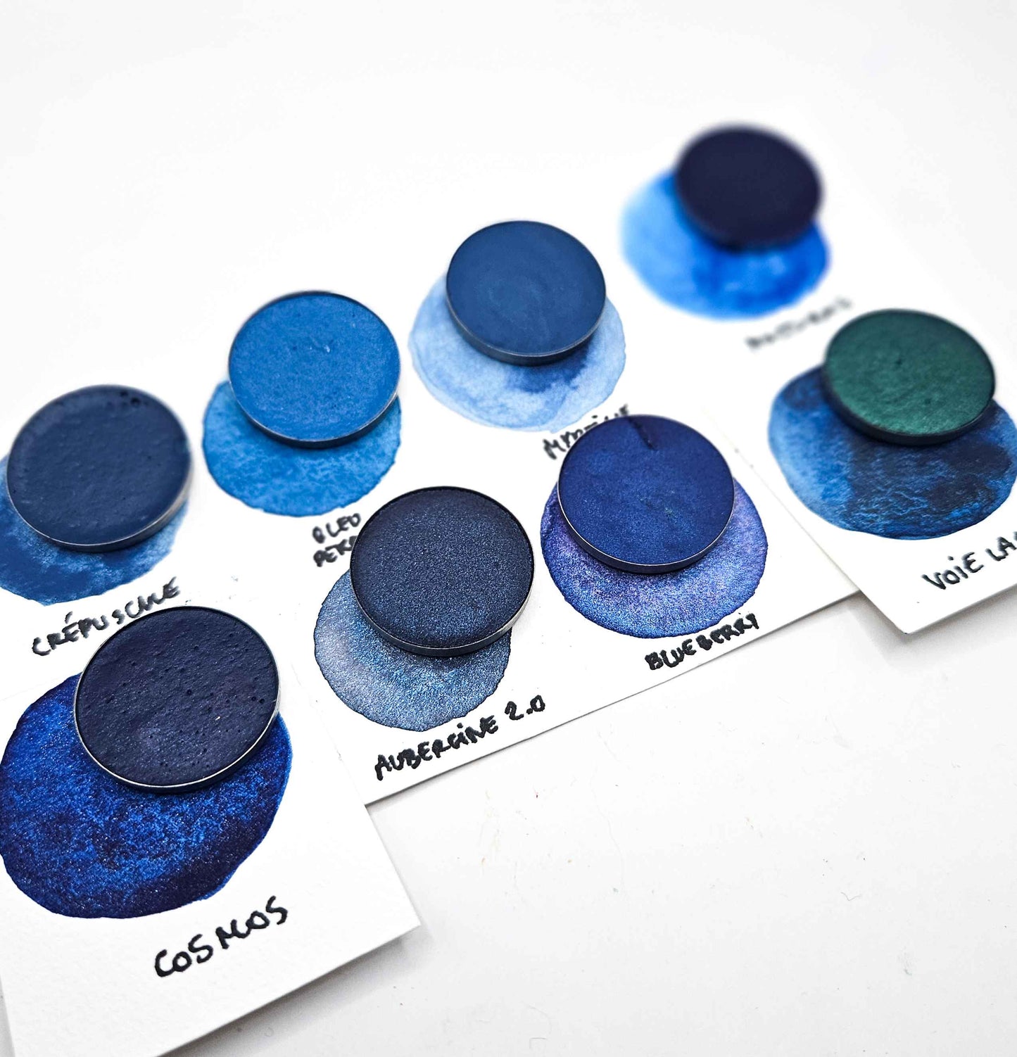 AQUARELLES ARTISANALES - BLEU