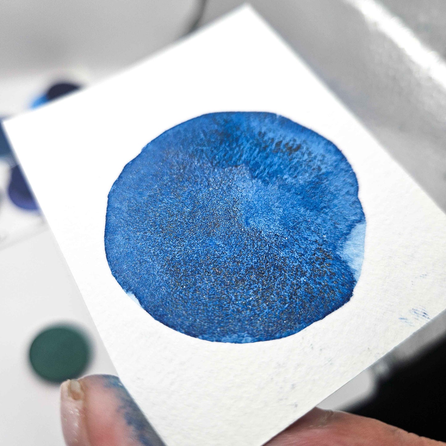 AQUARELLES ARTISANALES - BLEU