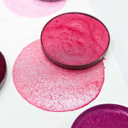 AQUARELLES ARTISANALES - ROUGE et ROSE