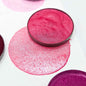 AQUARELLES ARTISANALES - ROUGE et ROSE