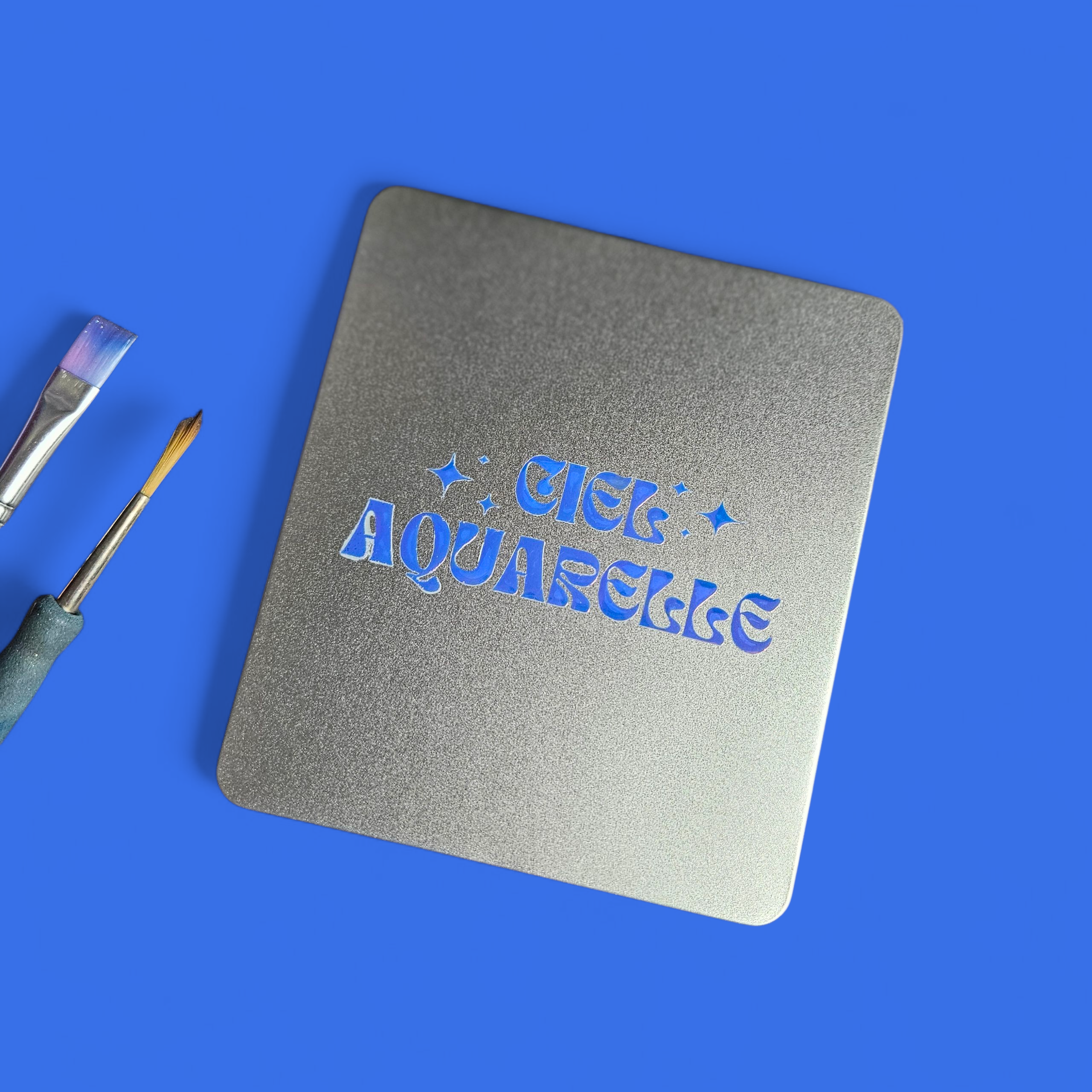 Palette vide pour aquarelle