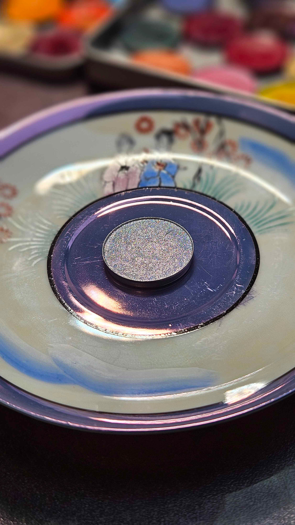 Aquarelle holographique - Prisme