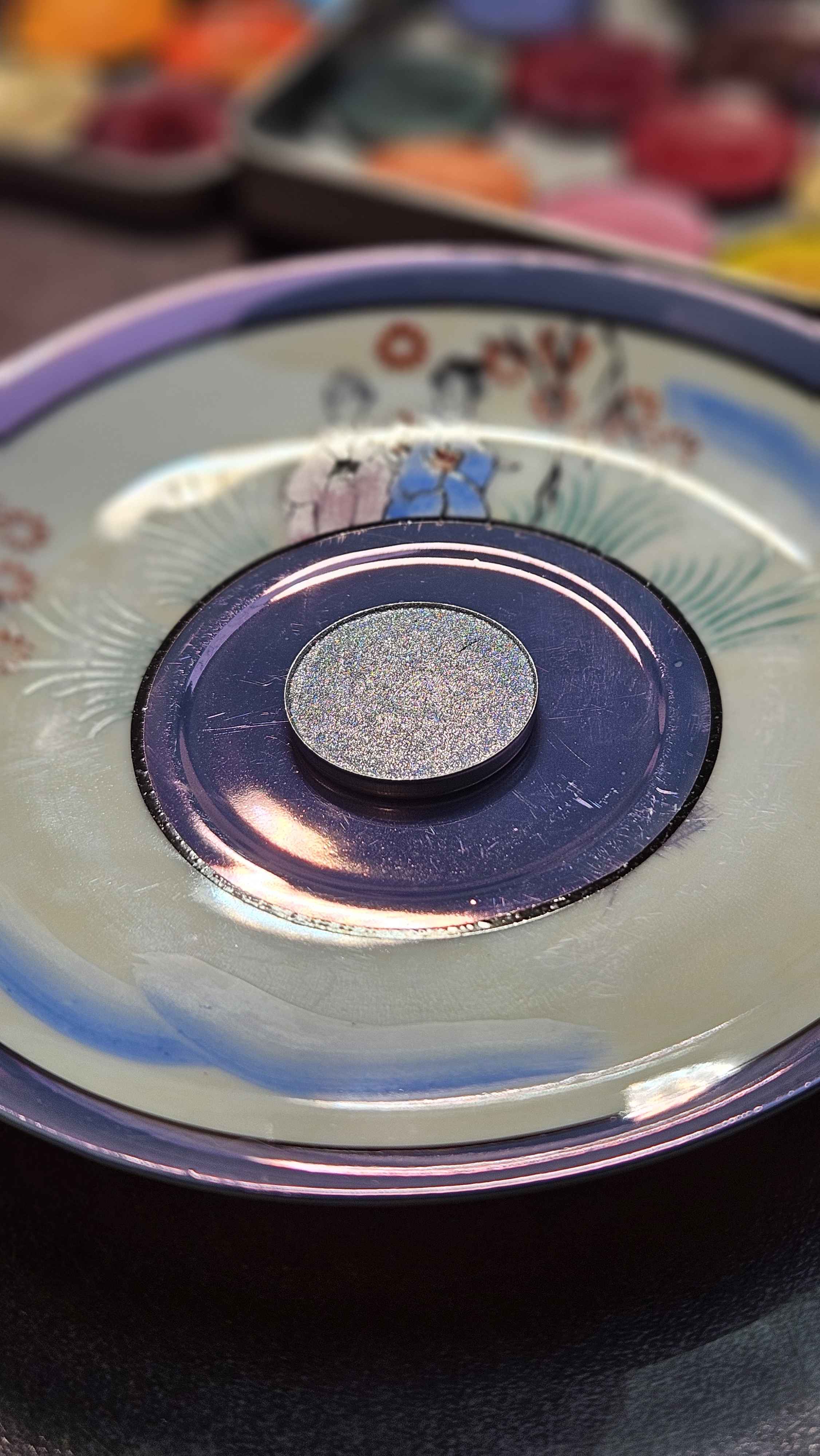 Aquarelle holographique - Prisme