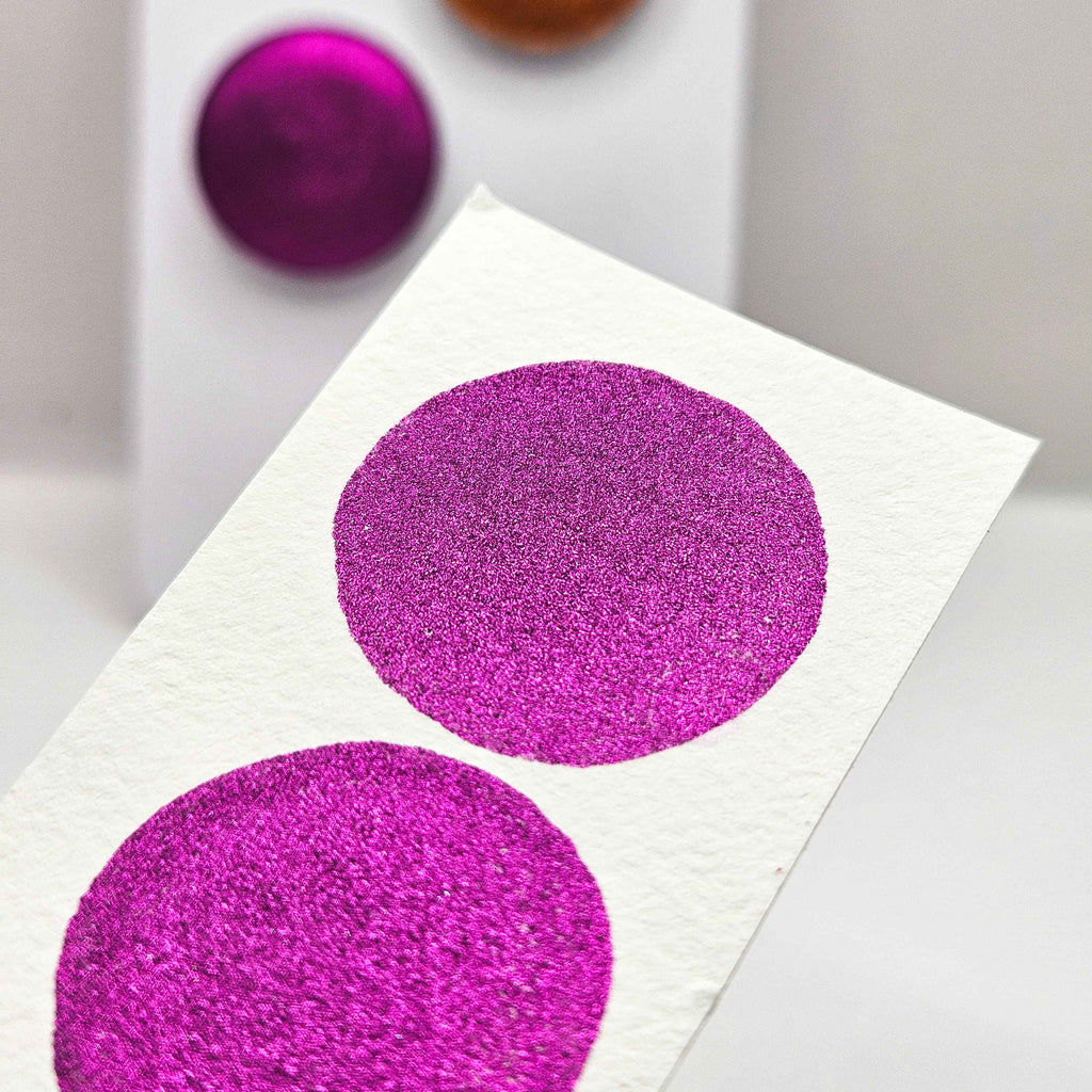 Set Chromé - 3 aquarelles artisanales