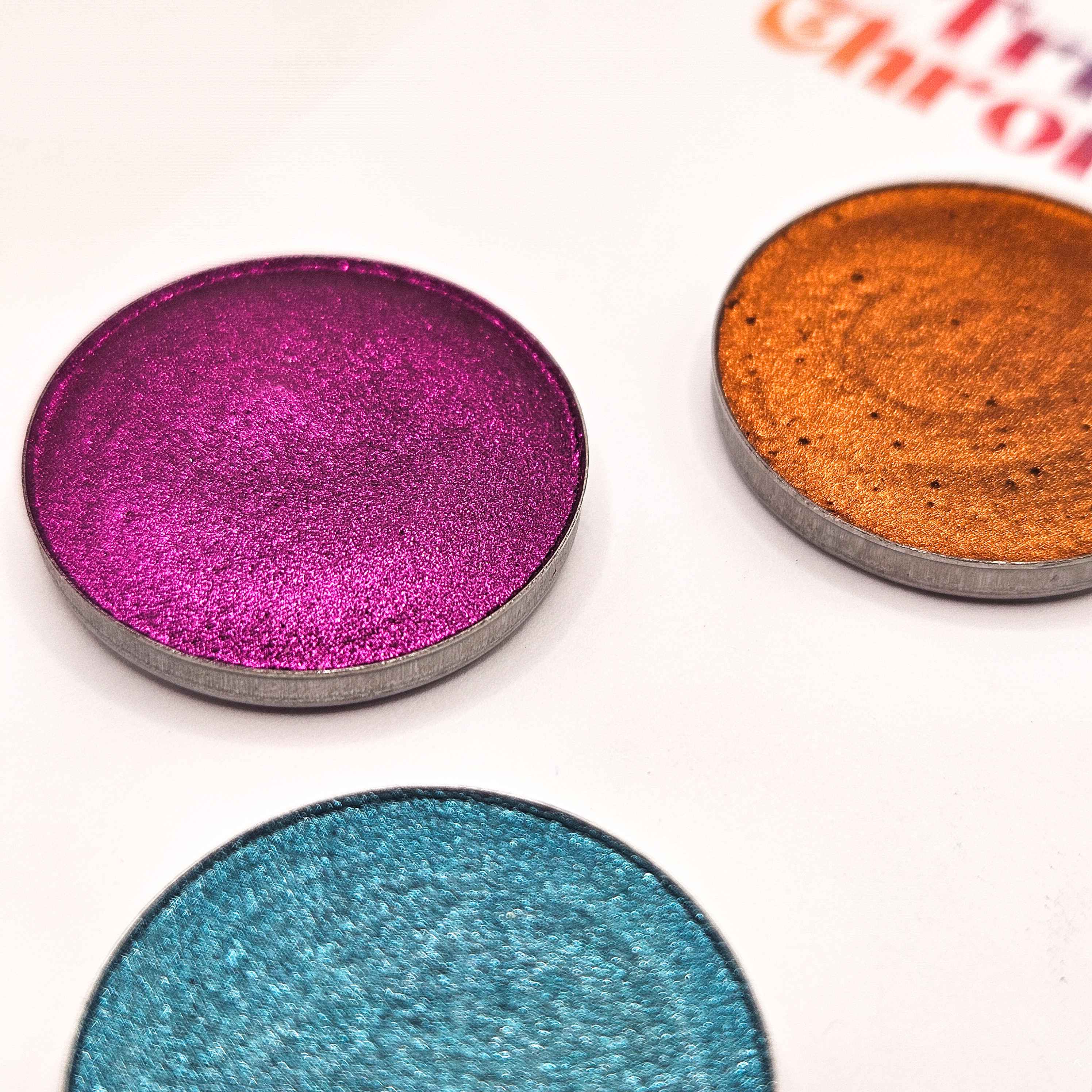 Set Chromé - 3 aquarelles artisanales