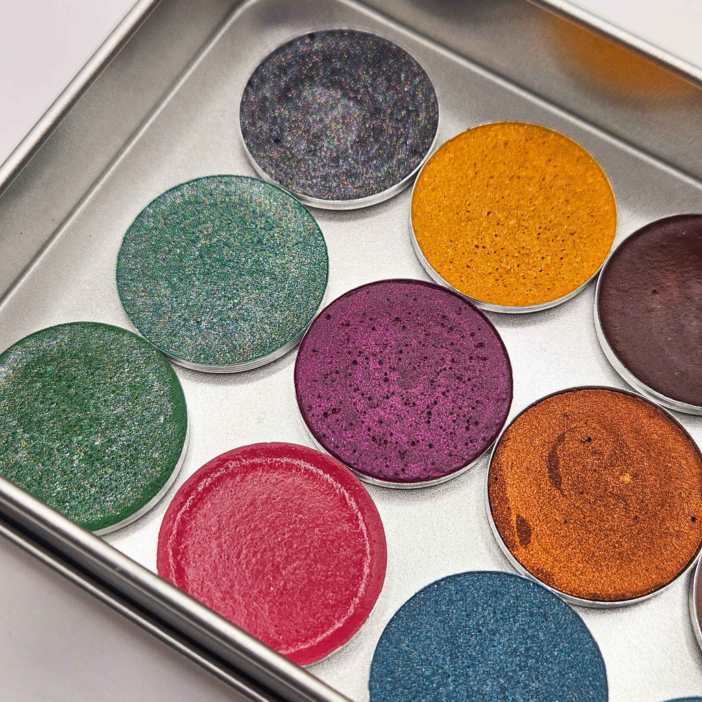 Calendrier de l'après - 12 cases 12 aquarelles artisanales