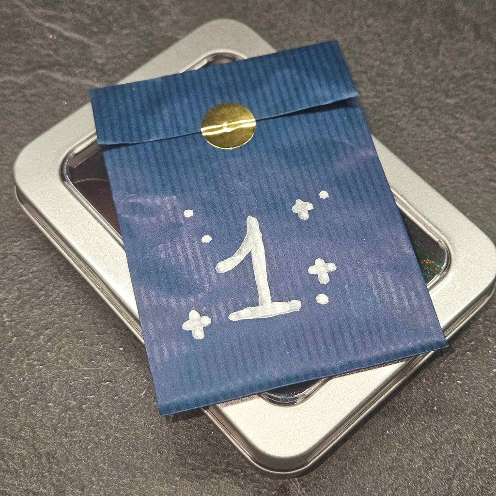 Calendrier de l'après - 12 cases 12 aquarelles artisanales