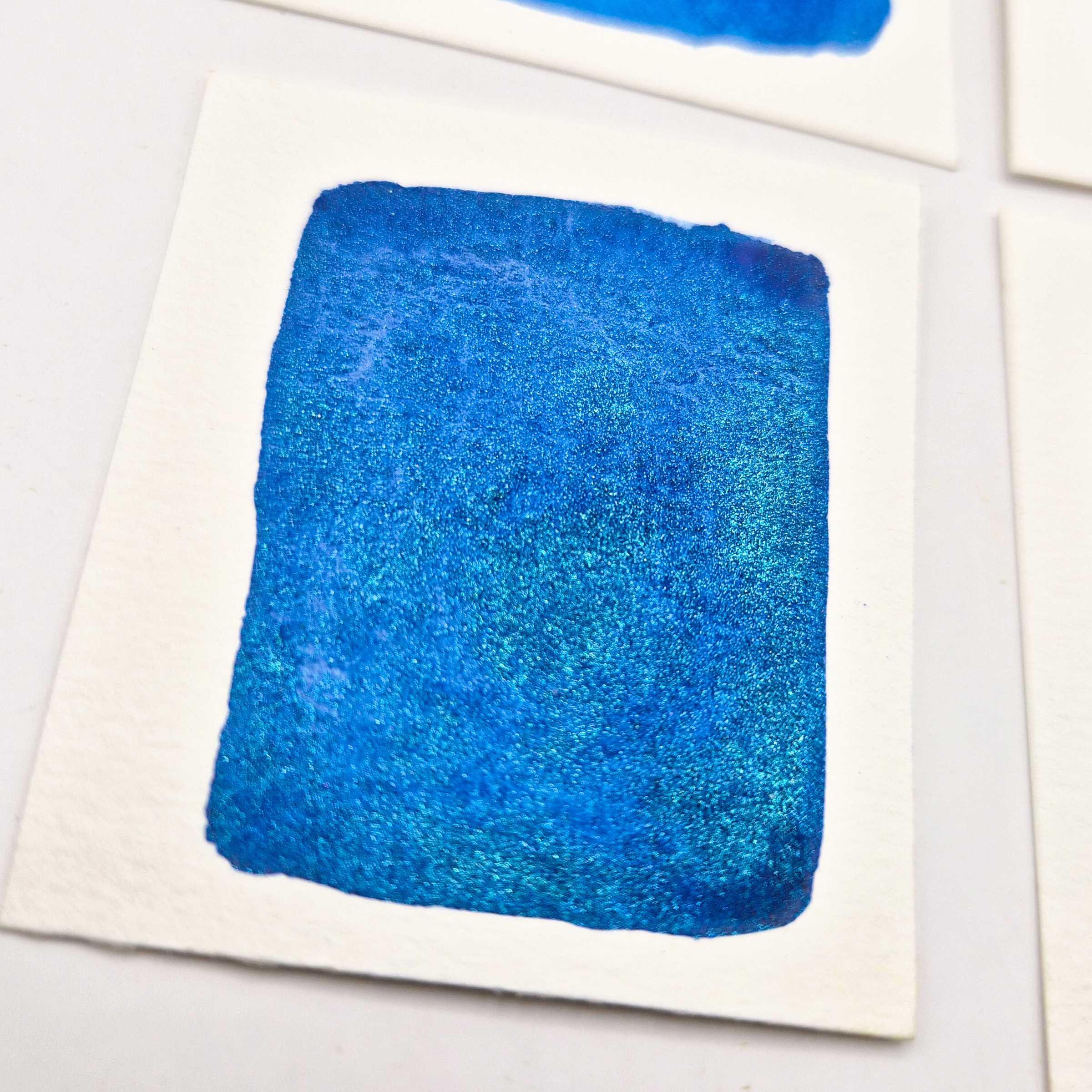 LES FLEURS BLEUES - Aquarelles artisanales