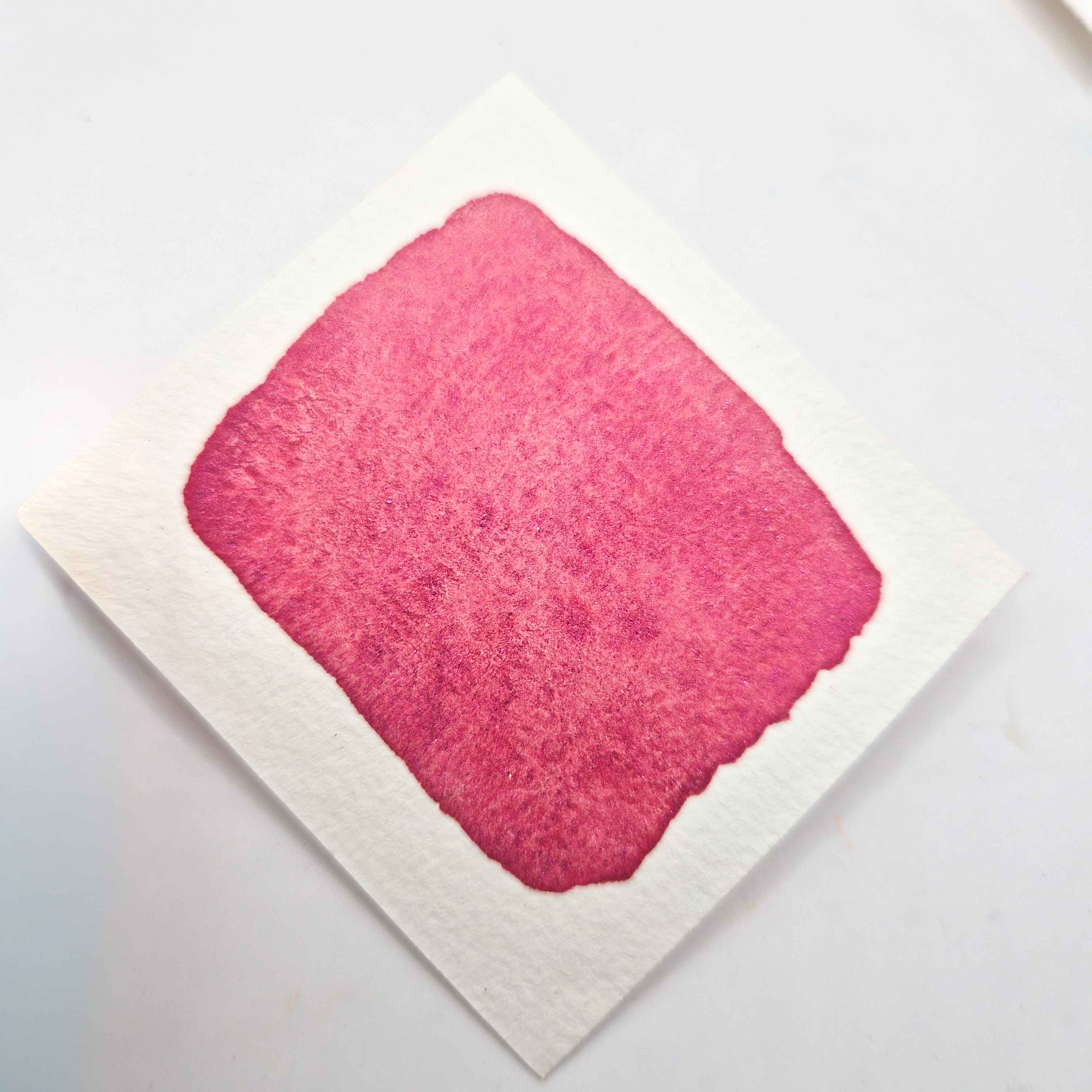 LES FLEURS ROSES et ROUGES - Aquarelle artisanale