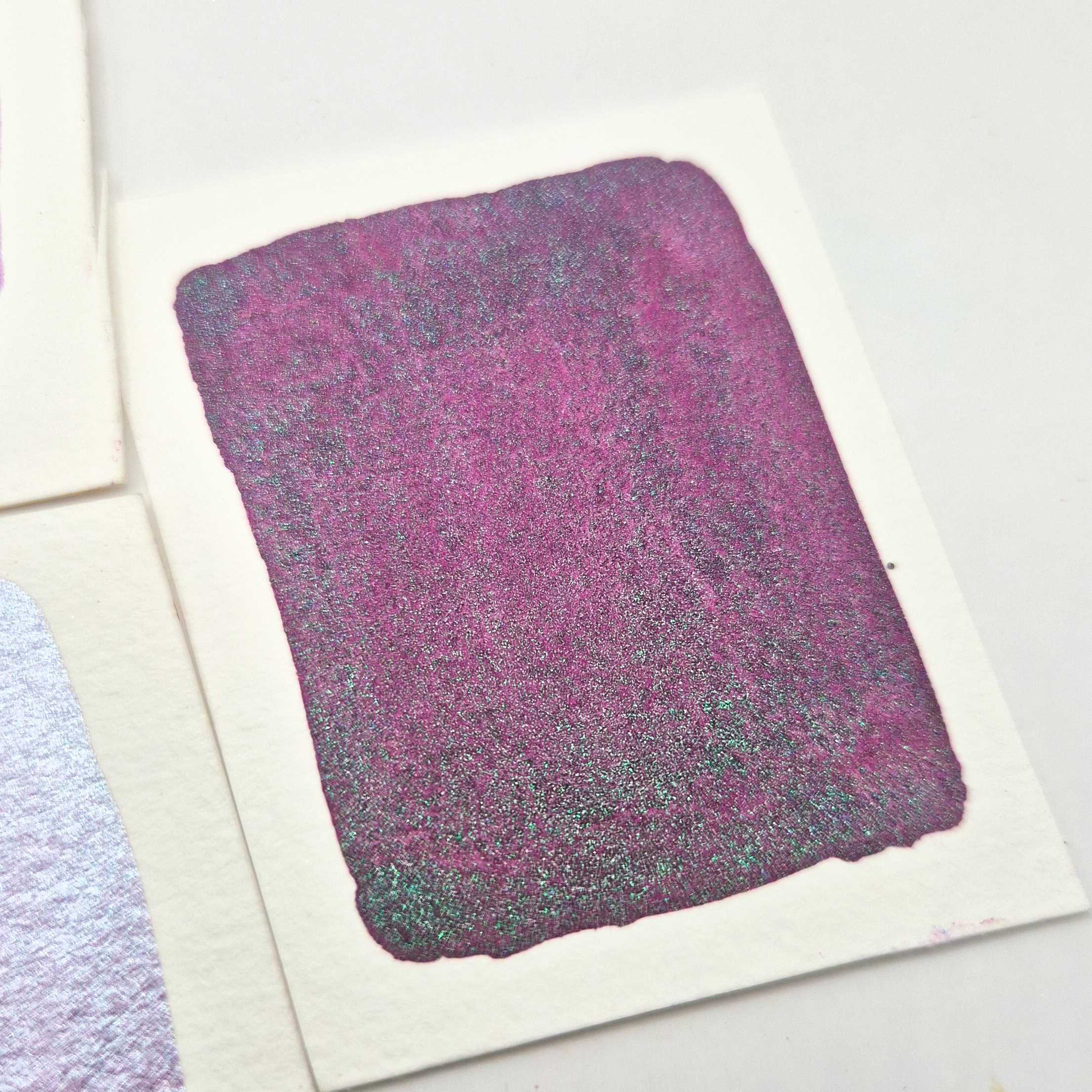 LES FLEURS VIOLETTES - Aquarelles artisanales