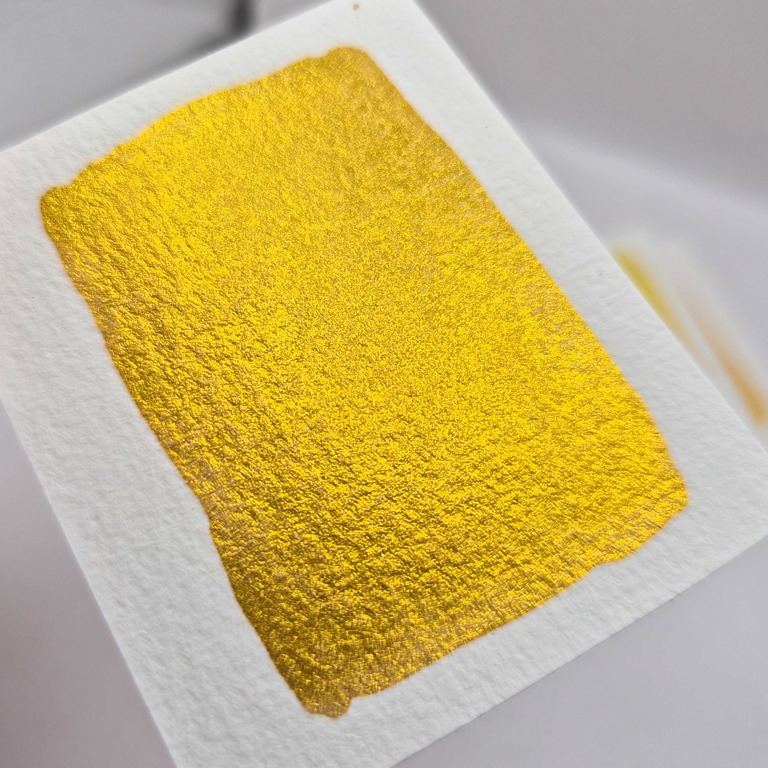 LES FLEURS JAUNES - Aquarelles artisanales