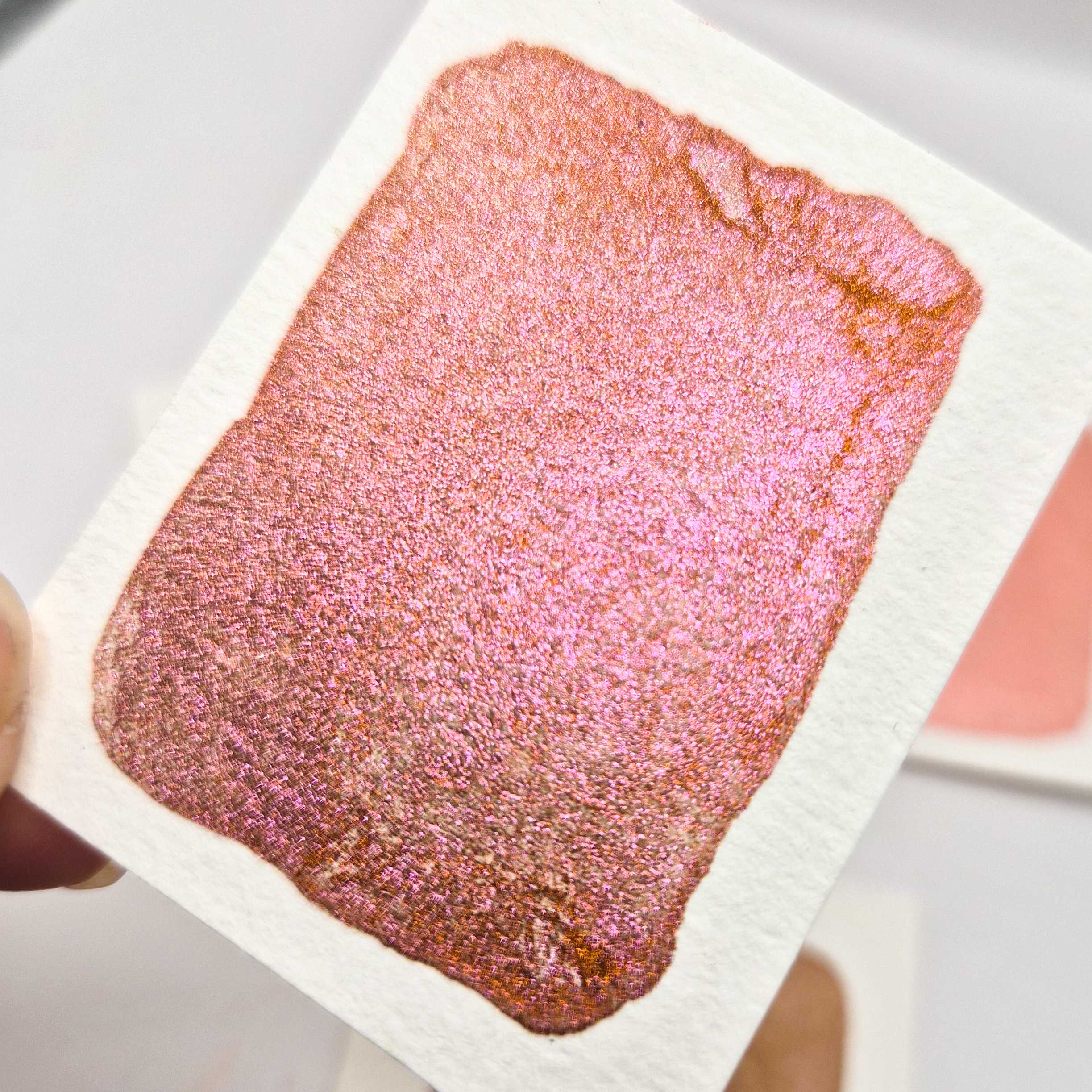 LES FLEURS ORANGES - Aquarelles artisanales