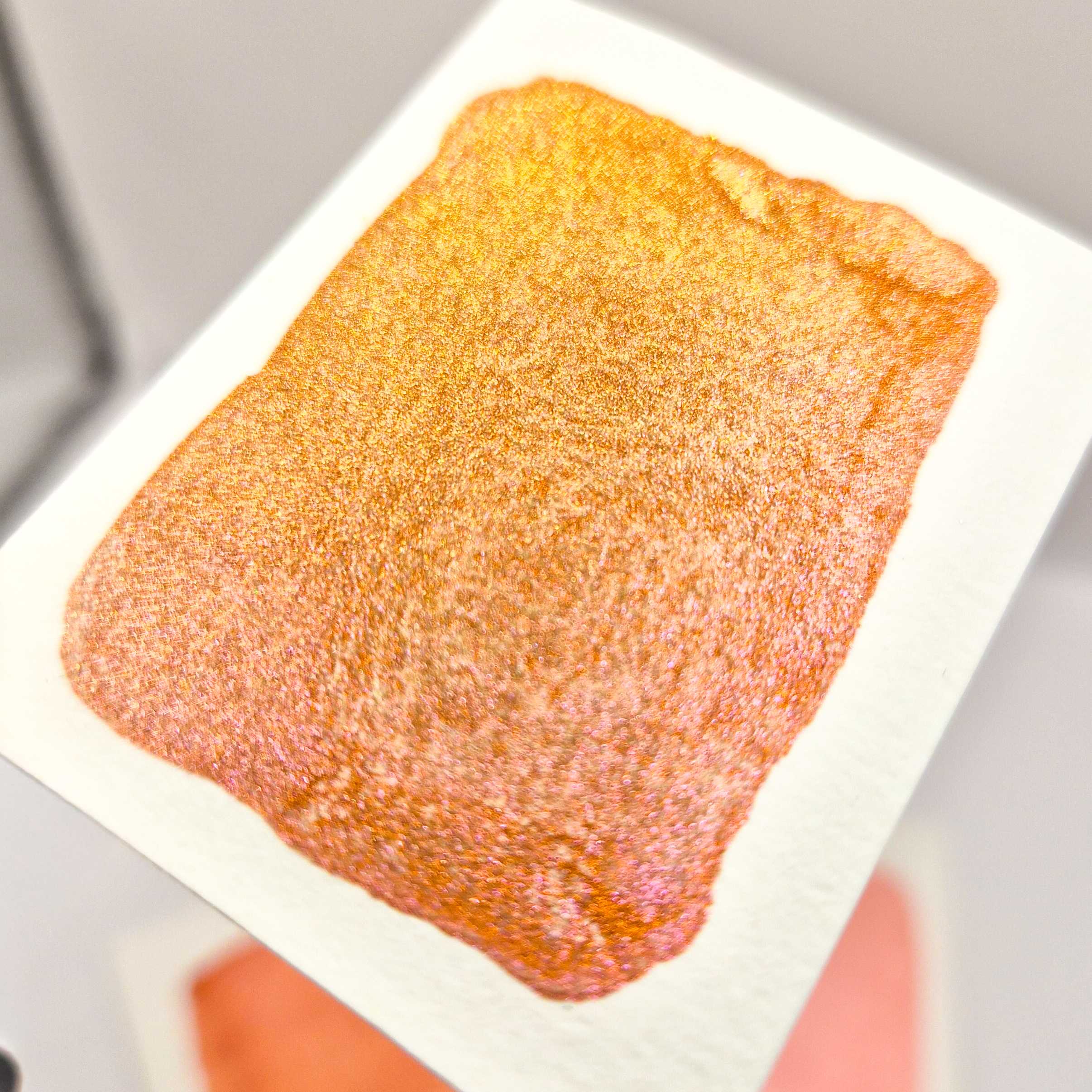 LES FLEURS ORANGES - Aquarelles artisanales