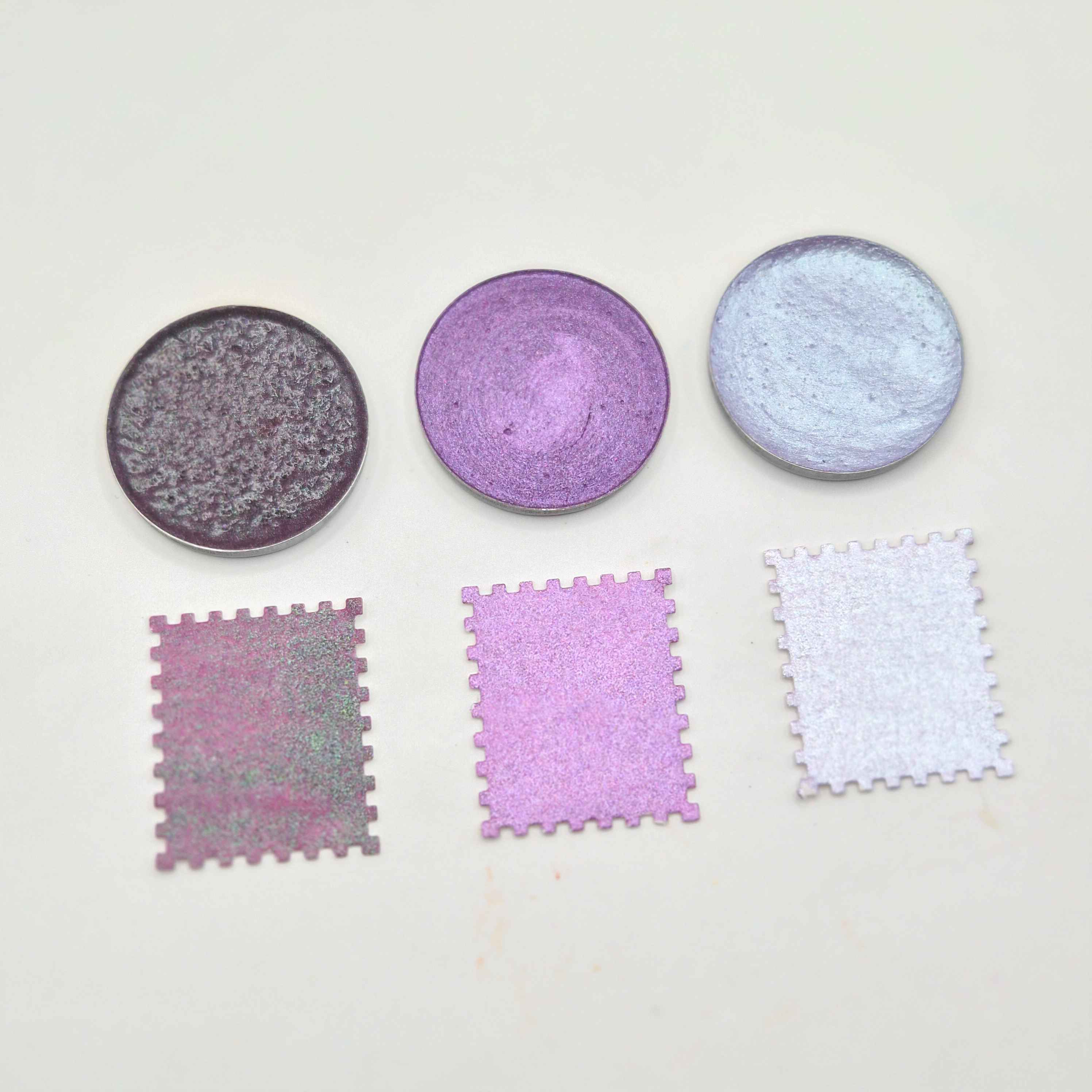 LES FLEURS VIOLETTES - Aquarelles artisanales