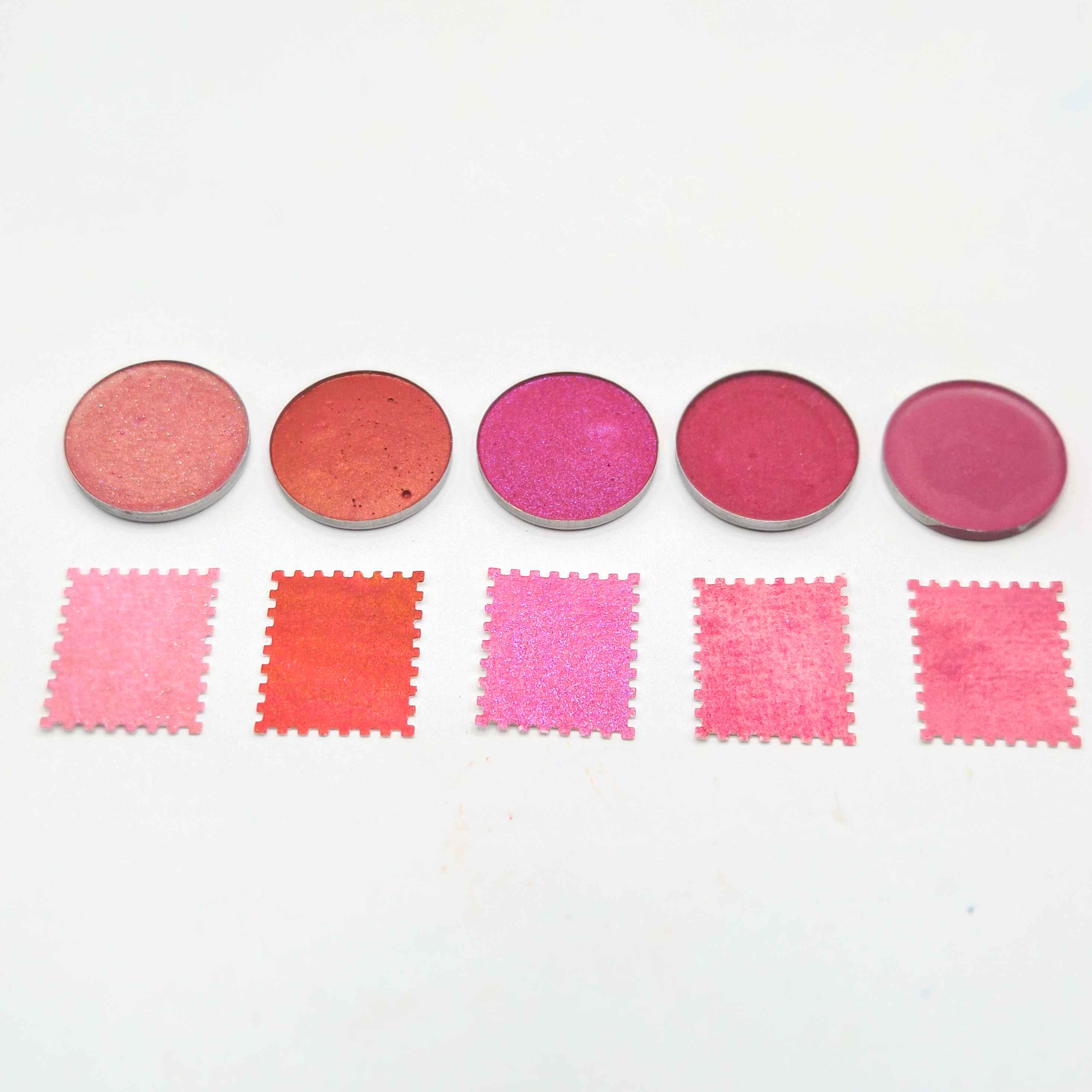 LES FLEURS ROSES et ROUGES - Aquarelle artisanale