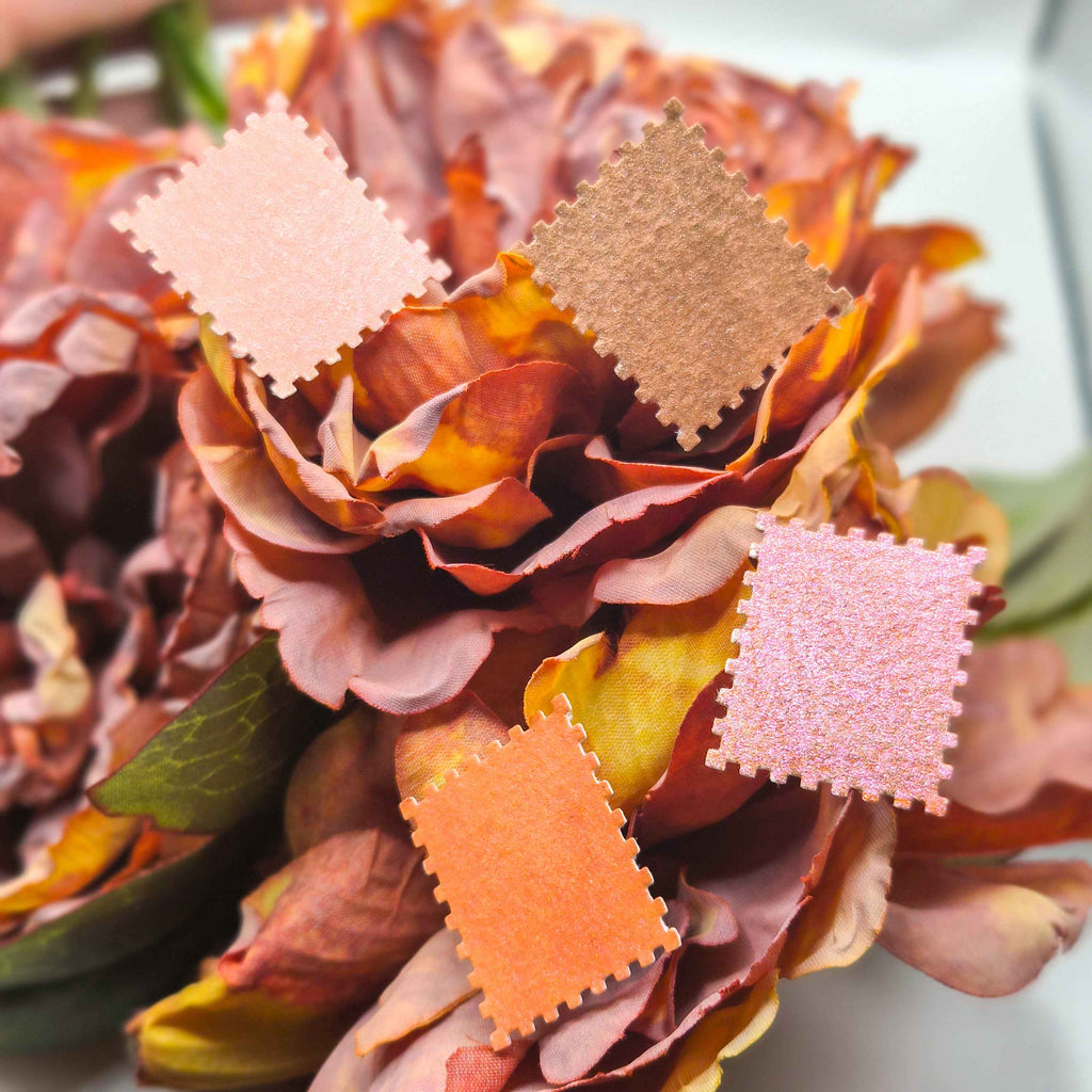 LES FLEURS ORANGES - Aquarelles artisanales