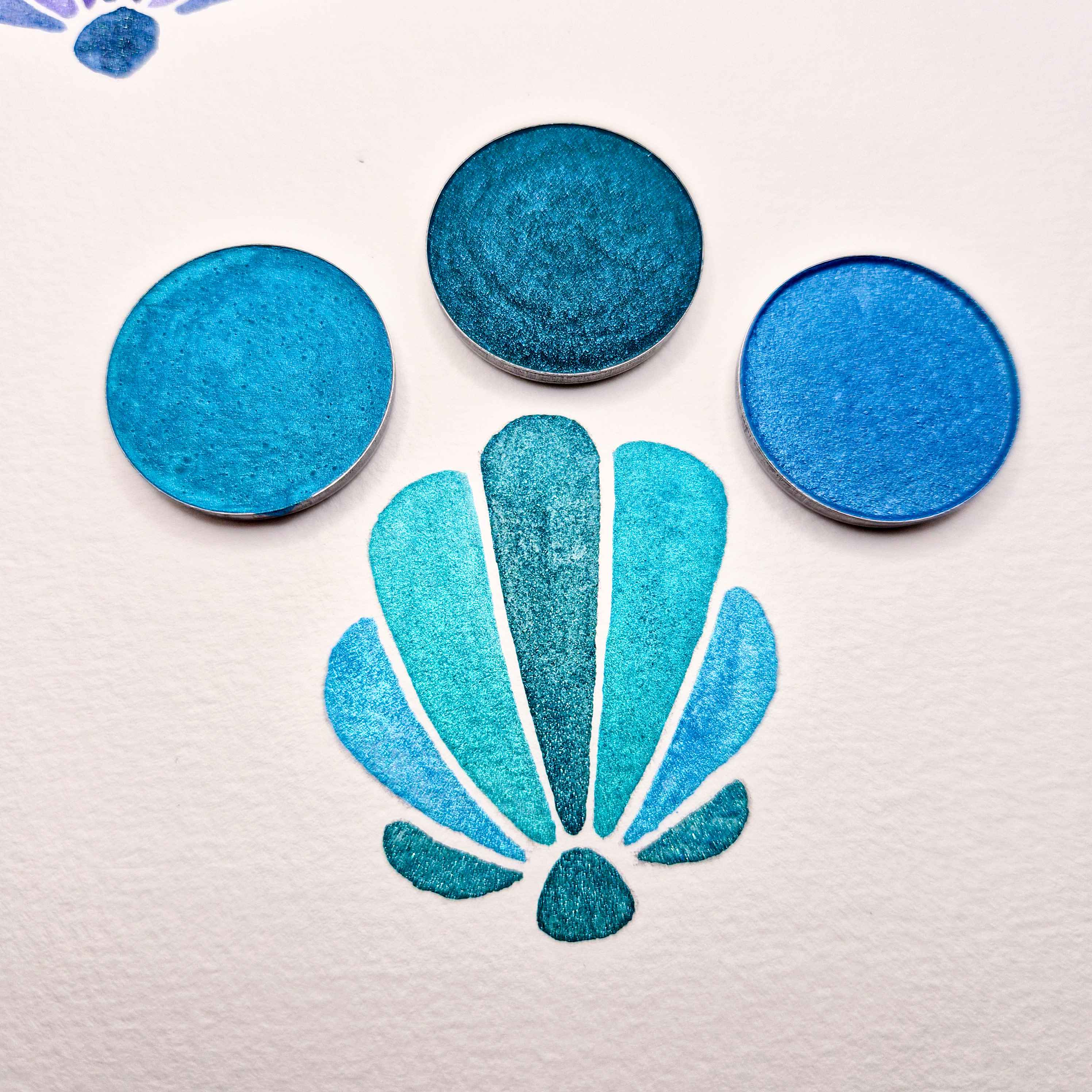 Aquarelles Artisanales - Eaux Tropicales