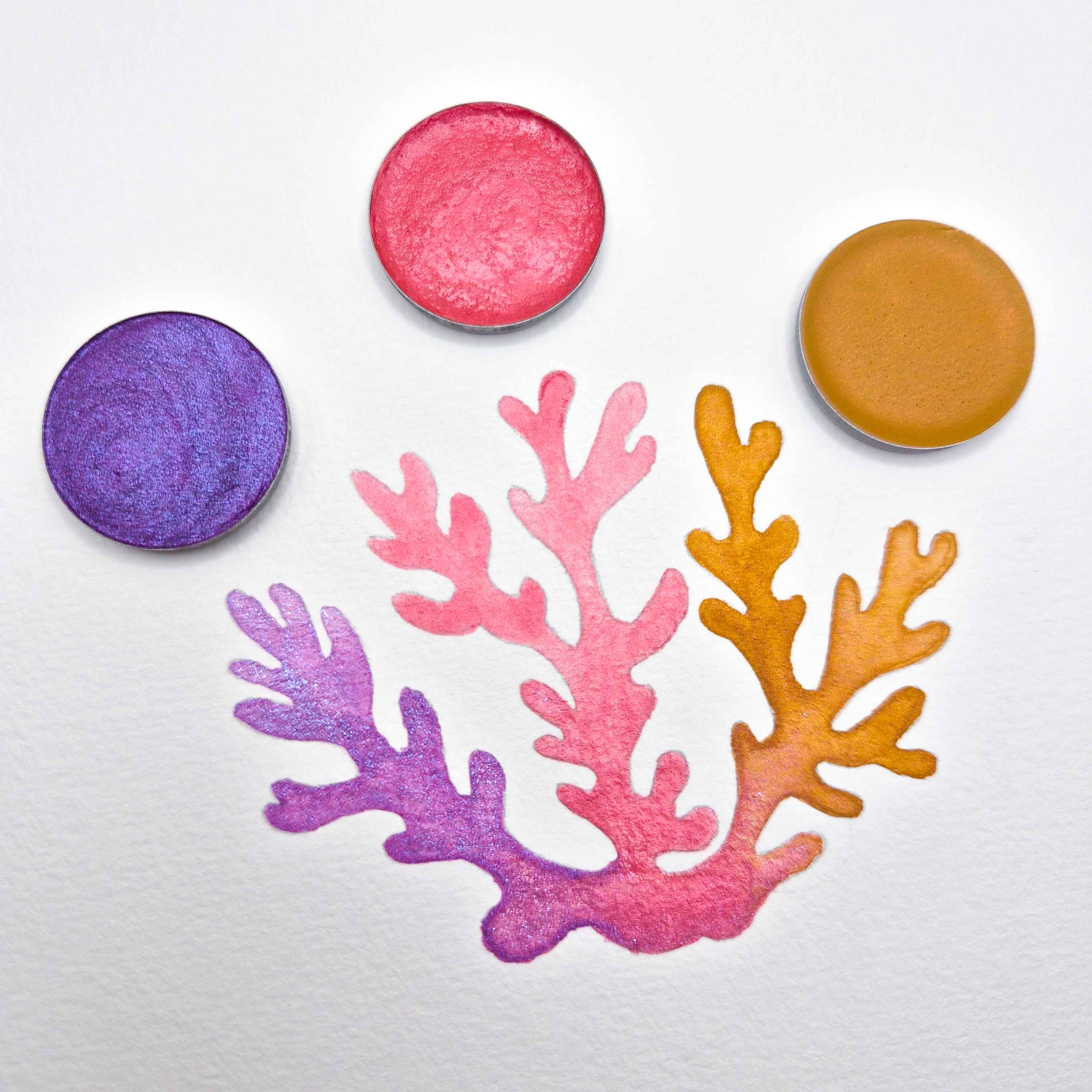 Aquarelles Artisanales - Coraux Magiques