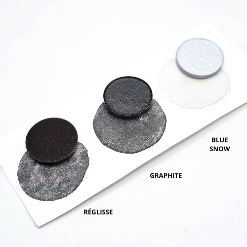 AQUARELLES ARTISANALES - BLANC et NOIR