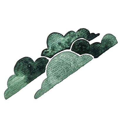 Aquarelle artisanale - SAPIN 0102